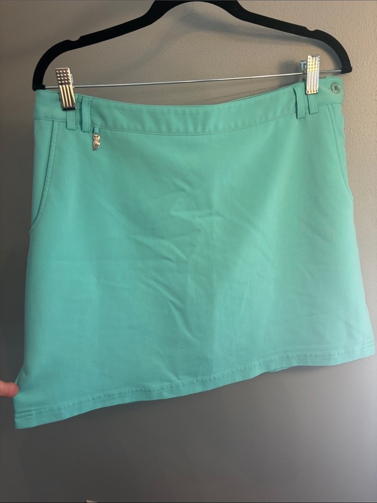 Sport Haley Dresses & Skirts - Sport Haley Skort vibrant Aqua/teal with Stretch Golf Skort, SZ 10 EUC